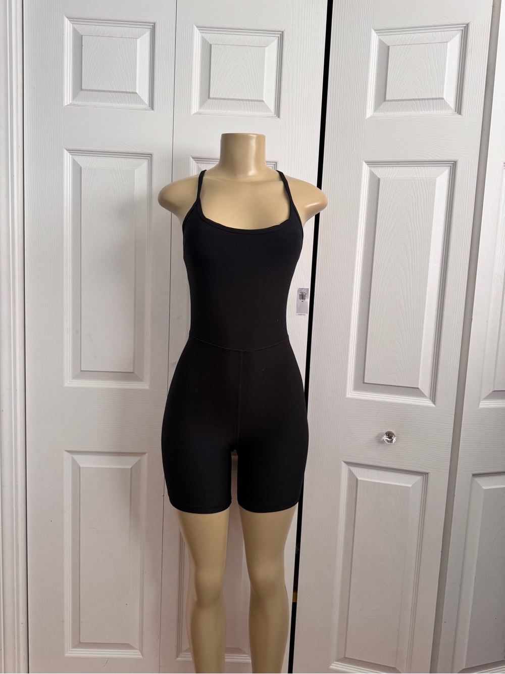 Old Navy Black Girls' Slim One-Piece Active Romper